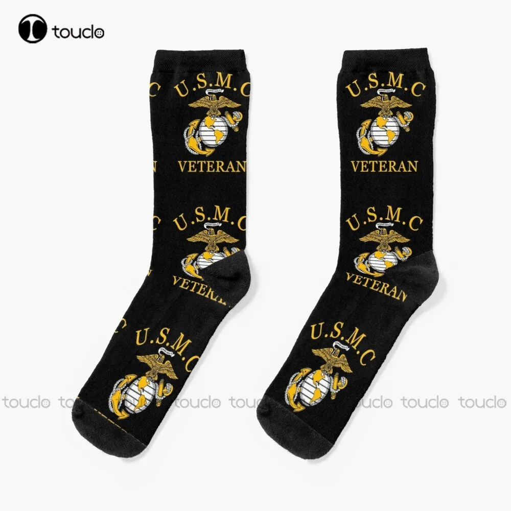 

Marine Corp 'Anti Fog' Veteran Socks Winter Socks Unisex Adult Teen Youth Socks Personalized Custom 360° Digital Print