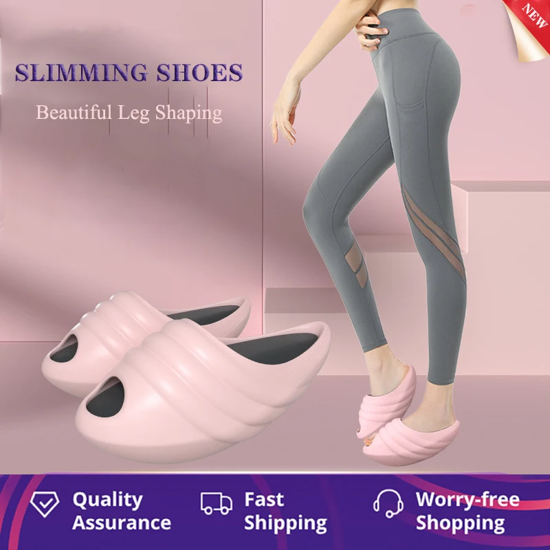 New Conch Women's Slimming Leg Beauty FootSport Shoes Yoga Massage Rocking Sculpting Hip Easy Lose Weight Slippers