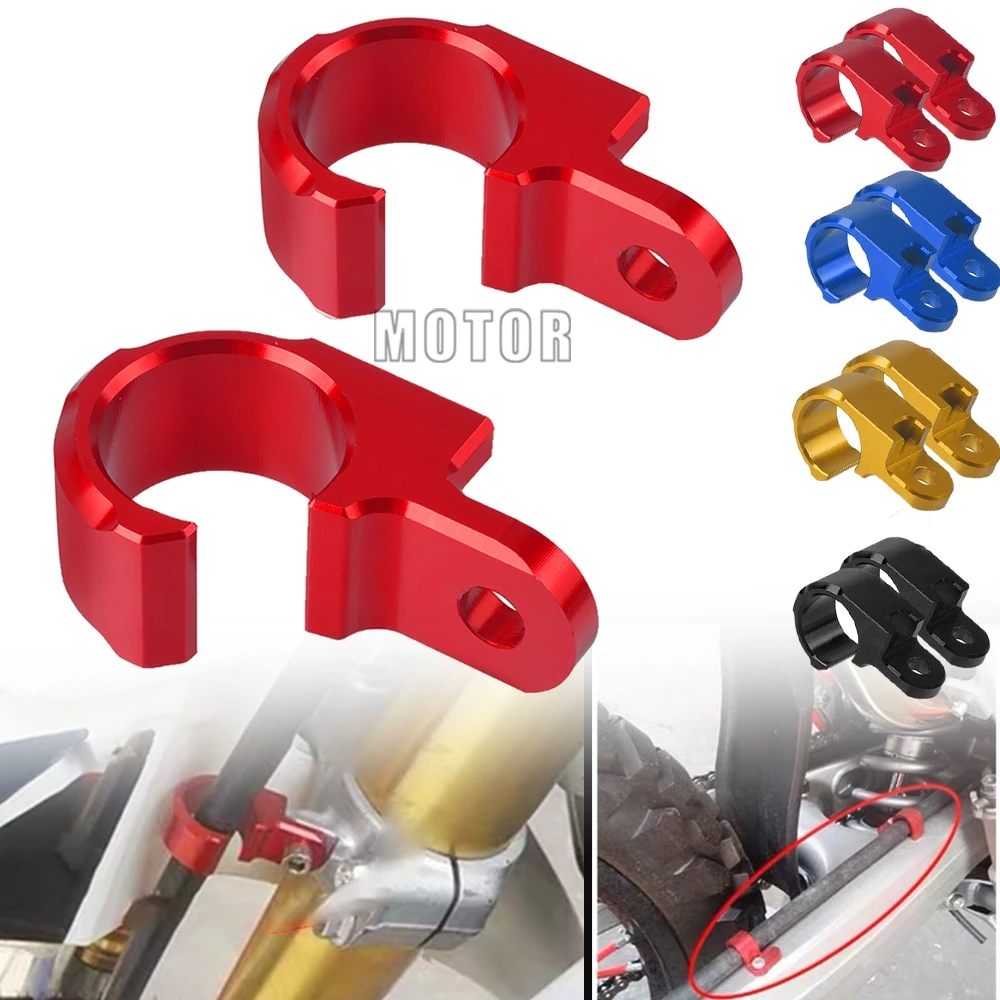 Motocross Dirt Pit Bike CNC Rear Brake Line Hose Clamp Holder For Honda CRF250 CRF 250 L M 2012 2013 2014 2015 CRF250M CRF250L