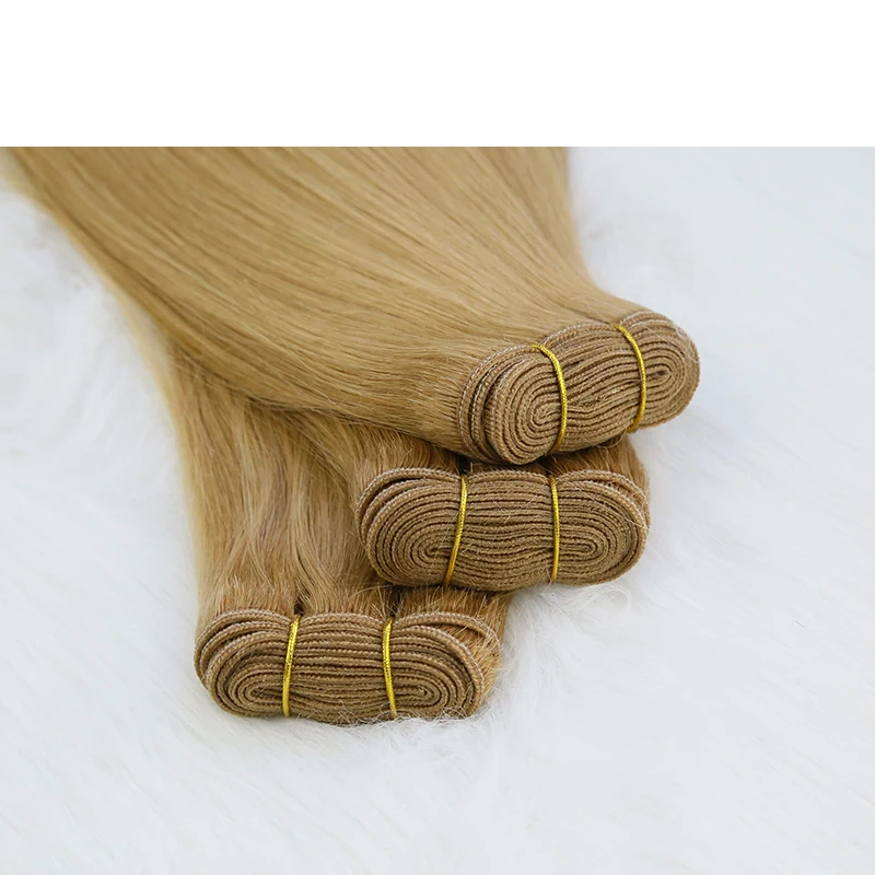 High Quality Vietnamese Hair Weft Bulk Virgin Hair Weave Cuticle Aligned Soft Human Hair Extension Color 12