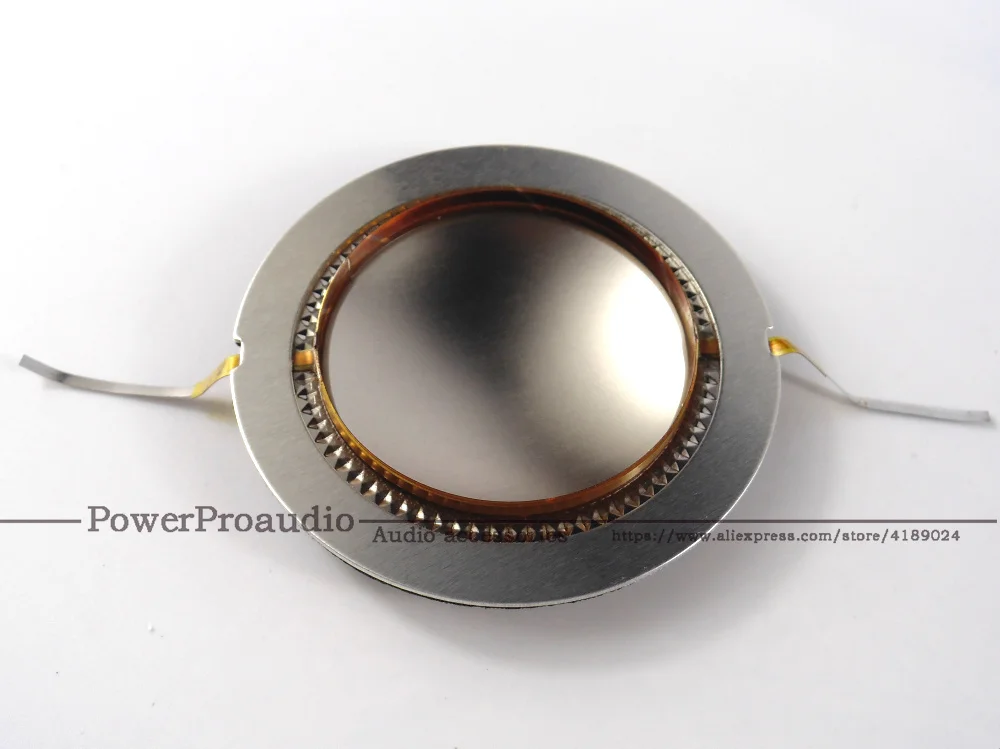 스피커 다이어프램 혼 드라이버 수리 키트, 알루미늄 플랫 와이어, 소형 도트, 1.75 인치, 44.5mm, 8Ohm, 2PCs/로트