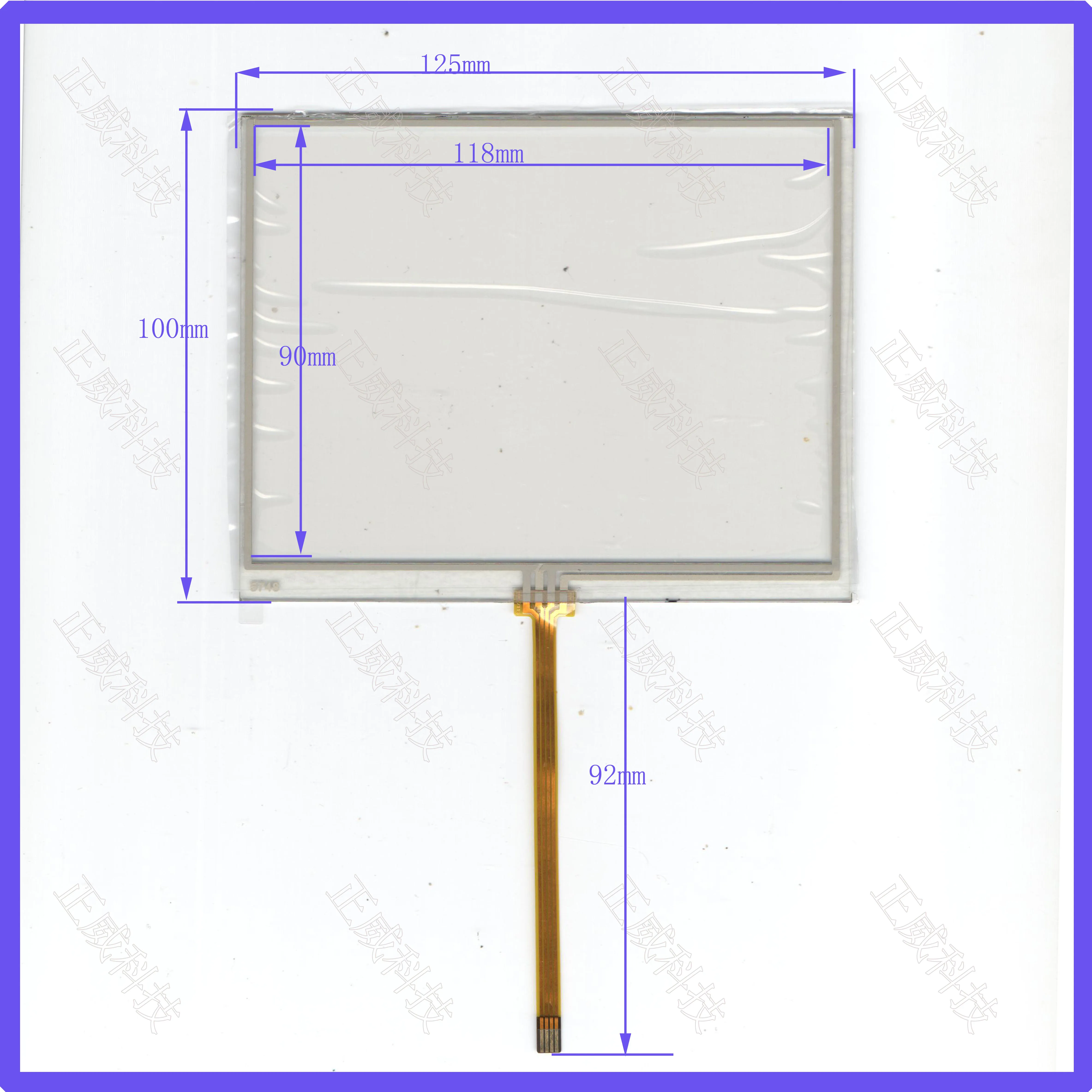 

original new 126 * 100 four-wire resistive touch screen external screen handwriting screen 5.6'' inch