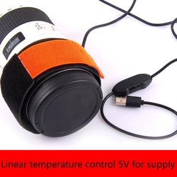 Hercules Telescope Camera DSLR Lens 5V2A Dew Heater Strap Linear Temperature Control Heat S8174-2