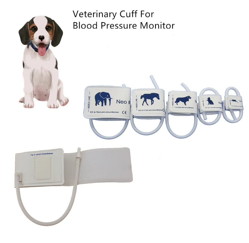 Veterinary Animal Animal Pet Professional Dedicated Pet Monitor Disposable Non-woven Blood Pressure Cuff