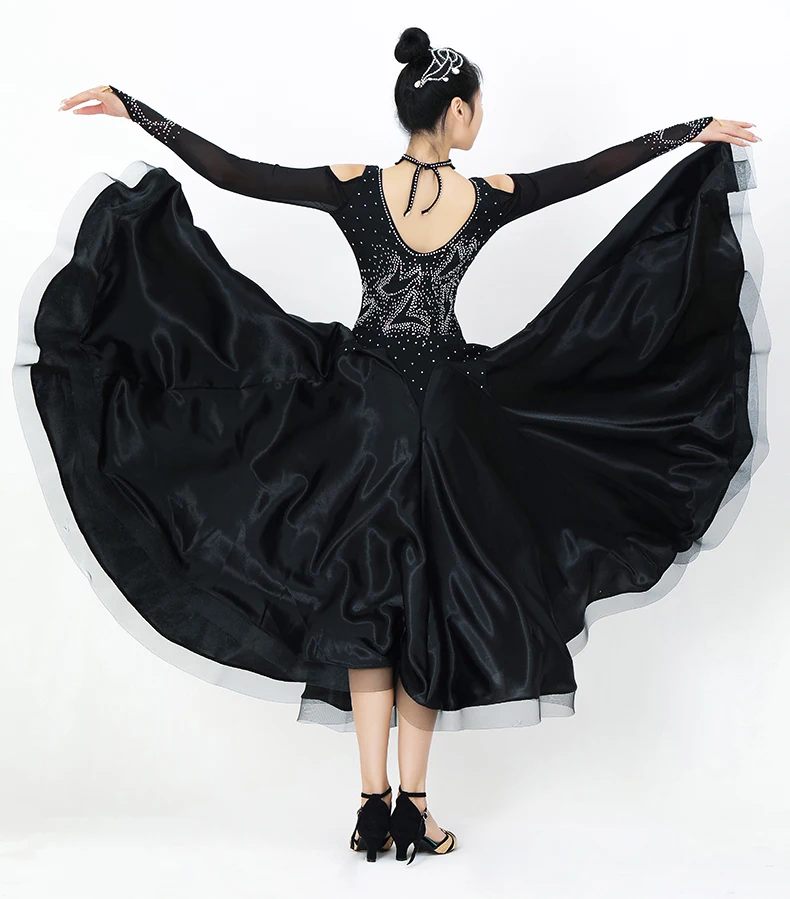 

Women ballroom dance training clothes modern dance practice dress ball dance dress girl waltz tango social dance uniforms