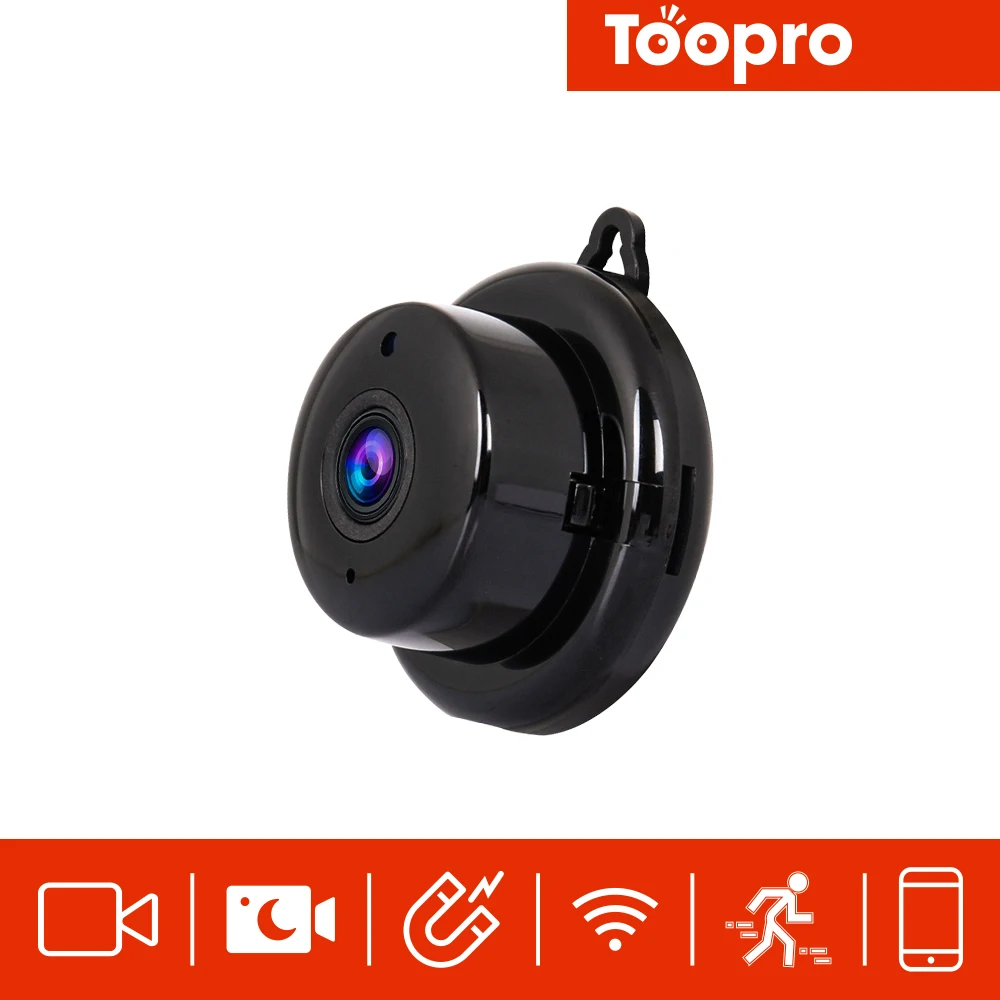 V380 Wireless Camera Wifi Security Cameras High Quality Digital Camera 1080P HD Action Cam Camcorder Mini Body Bathroom