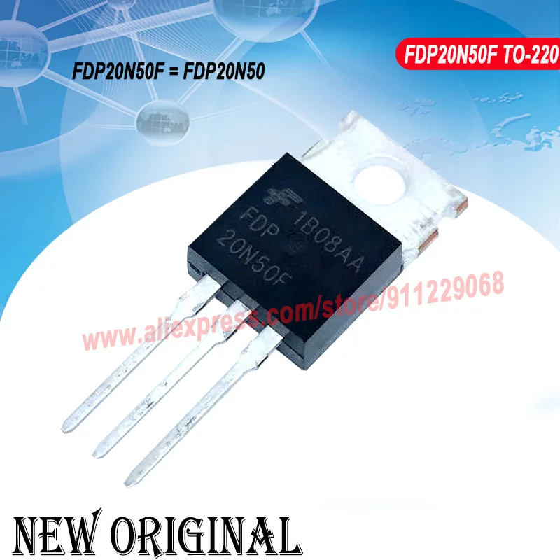 

(5piece) FDP20N50 20N50 TO-220 / CEP84A4 TO-220 / F9Z24N IRF9Z24N 55V 12A / CQ220-16M TO-220