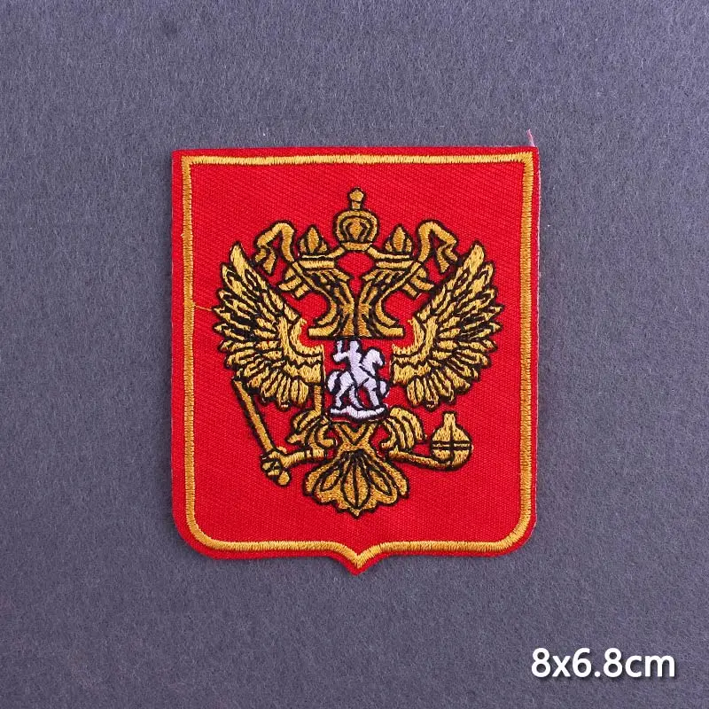 CCCP Patch Iron On Patches For Clothing Moscow Football Club Embroidered Patches On Clothes Jacket Stripe Embroidery Patch Badge