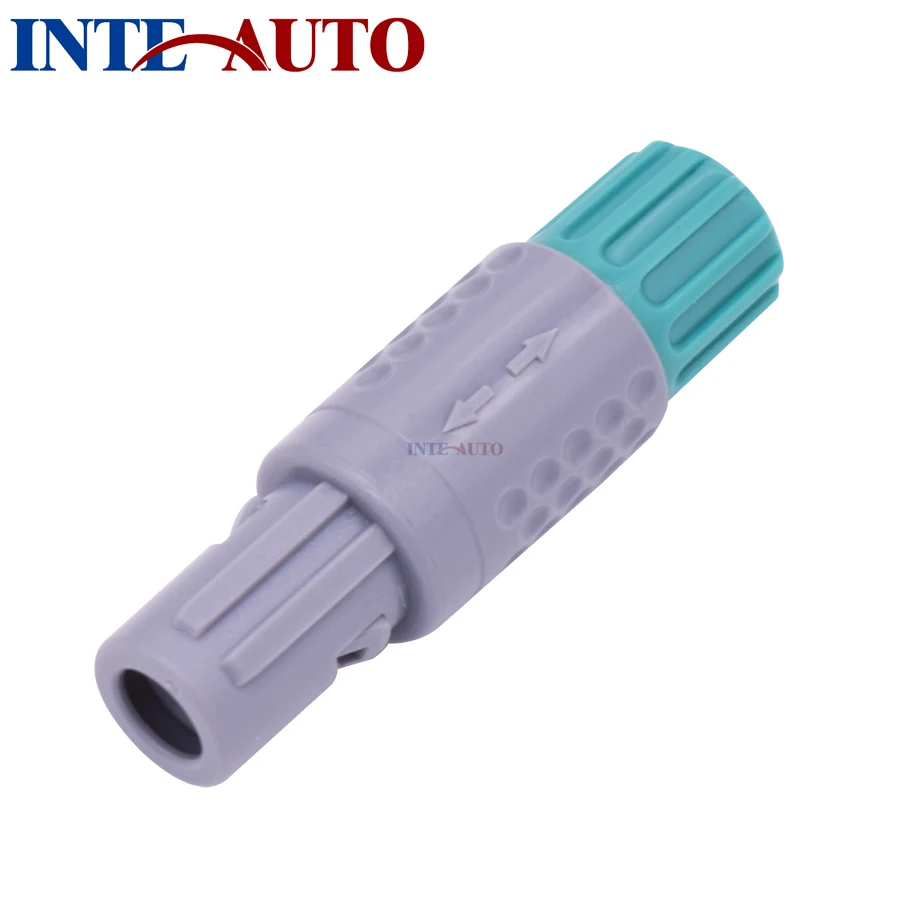 TAA 40 degree two keys Plastic medical 1P series M14 size 2 3 4 5 6 7 8 10 14 Pin Connector Straight Plug push pull Connector