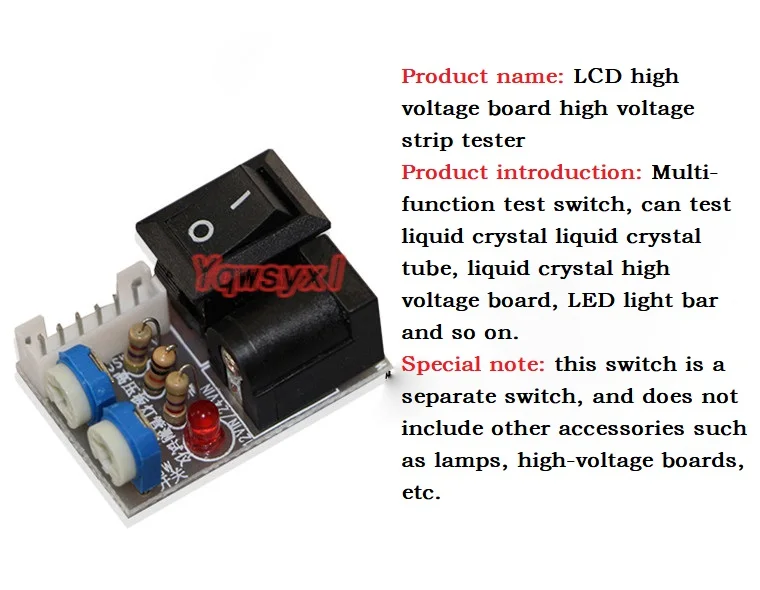 Yqwsyxl LCD high voltage board high voltage strip tester with frame lamp tester LCD LED strip test tool