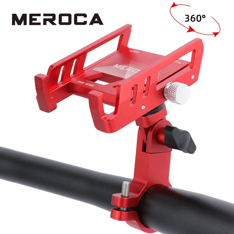 

MEROCA Bicycle Mobile Phone Holder 360° Rotatable For 3.5-7.2 inch Smartphones For Xiaomi Mountain Bikes Road Bikes Motorcycles