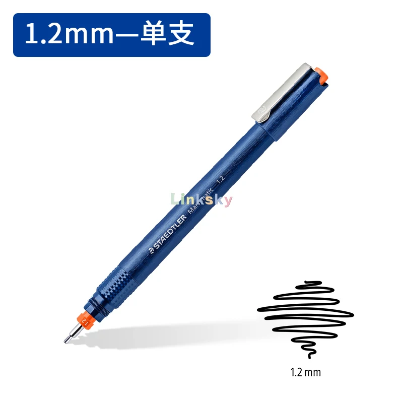 Staedtler Mars Matic 700 Technical Pen with Tubular Tip,No drying