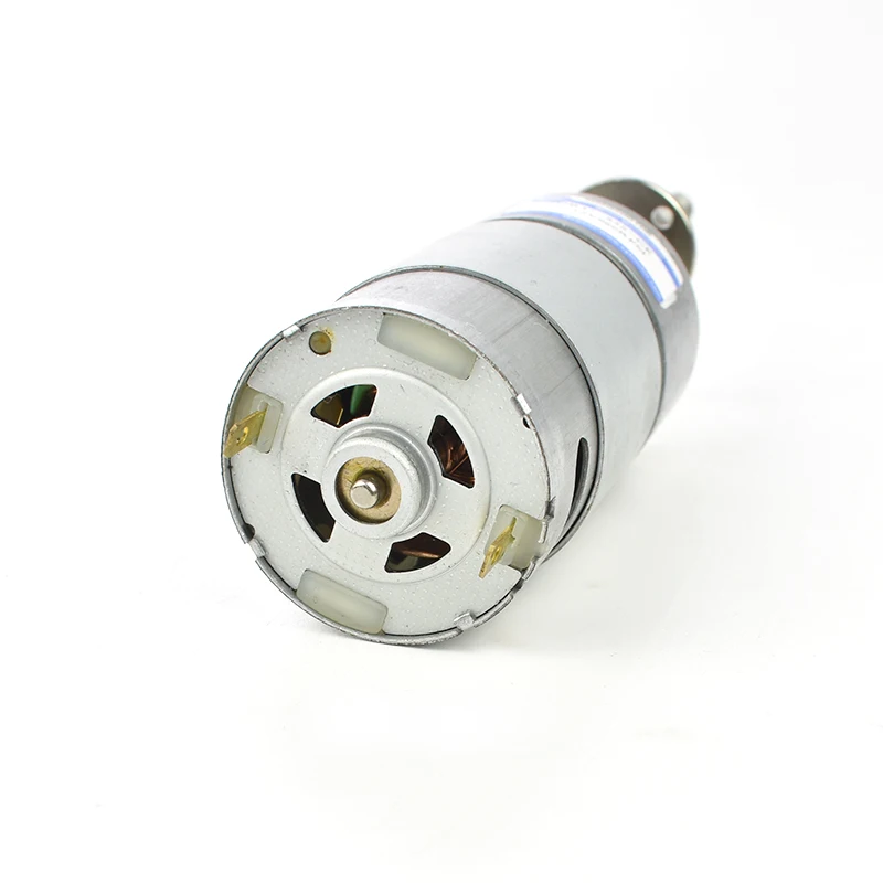 JGB37-545 Micro DC zwalnianie niskoobrotowy silnik z regulacją prędkości DC 12V 24V 7-960 obr./min silnik elektryczny z metalową przekładnią długa śruba