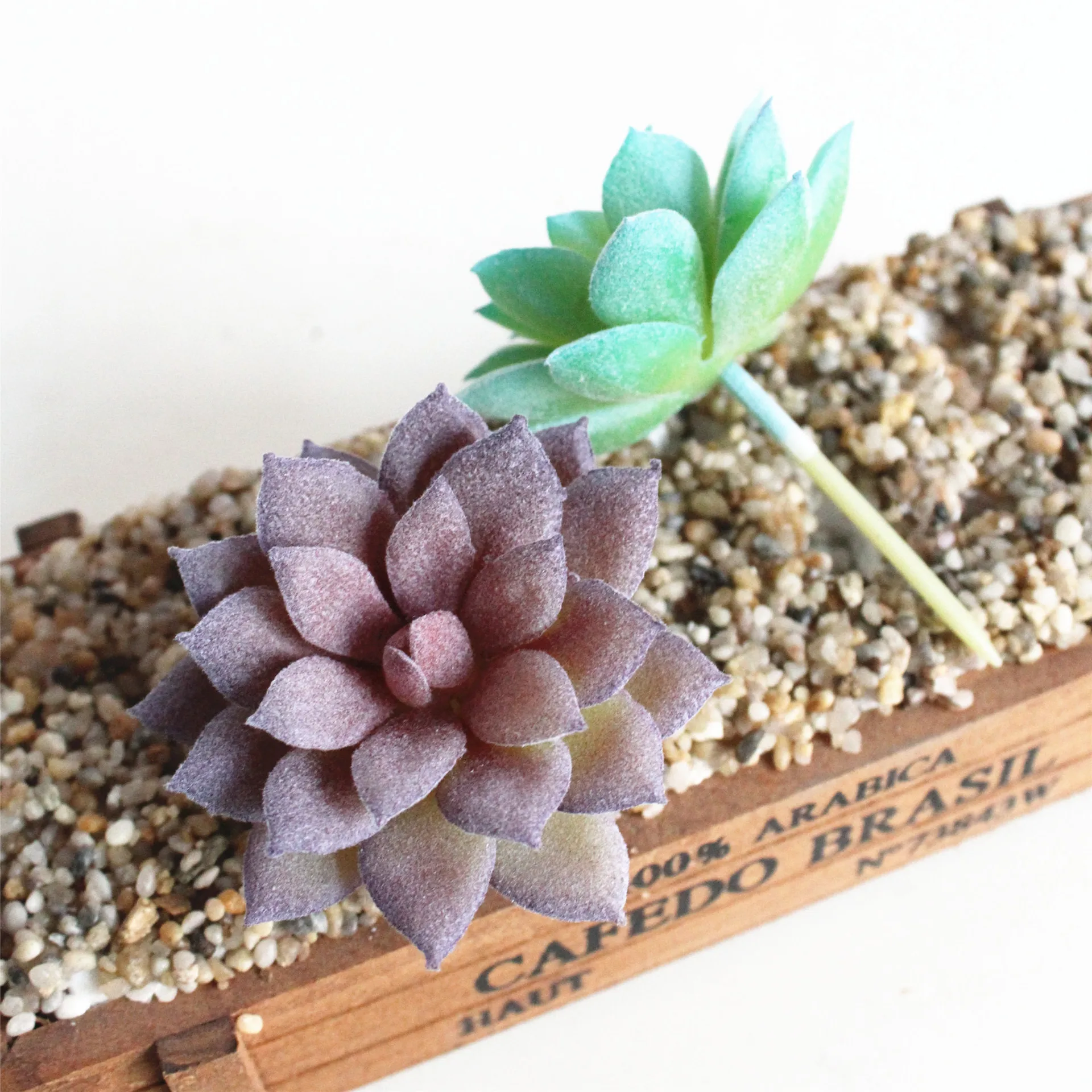 1pc Artificial Succulent Plant Landscape Lotus Flower Arrangement Christmas Wedding Party Supplies Fake Plants Home Garden Decor