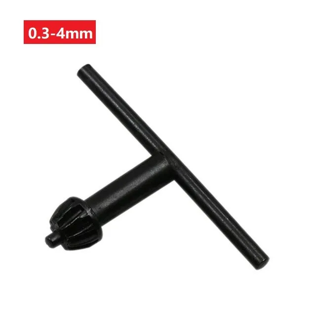 1pc 0.3-4mm  Drill Chuck Key Replacement Drill Chuck Key Chuck Keys Chrome Vanadium Steel Suitable For Drill Presses