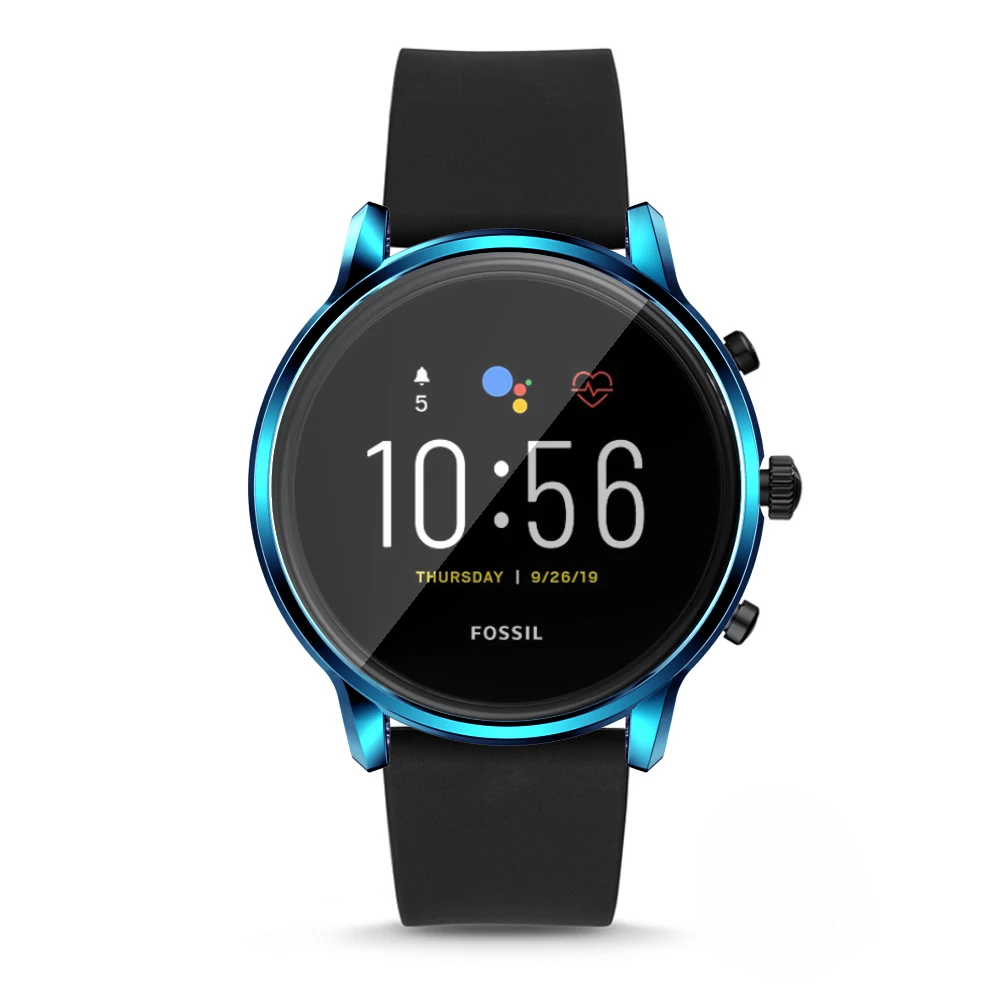 Screen Protector Case For Fos-sil Gen 5 Carlyle HR With Build in Screen， All-Around Protection Soft TPU Cover ( Carlyle)