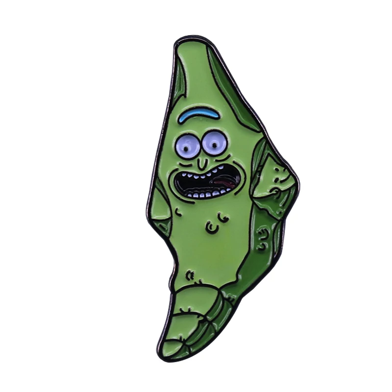 Funny Pickle pin ladies children's jewelry fans cartoon collection