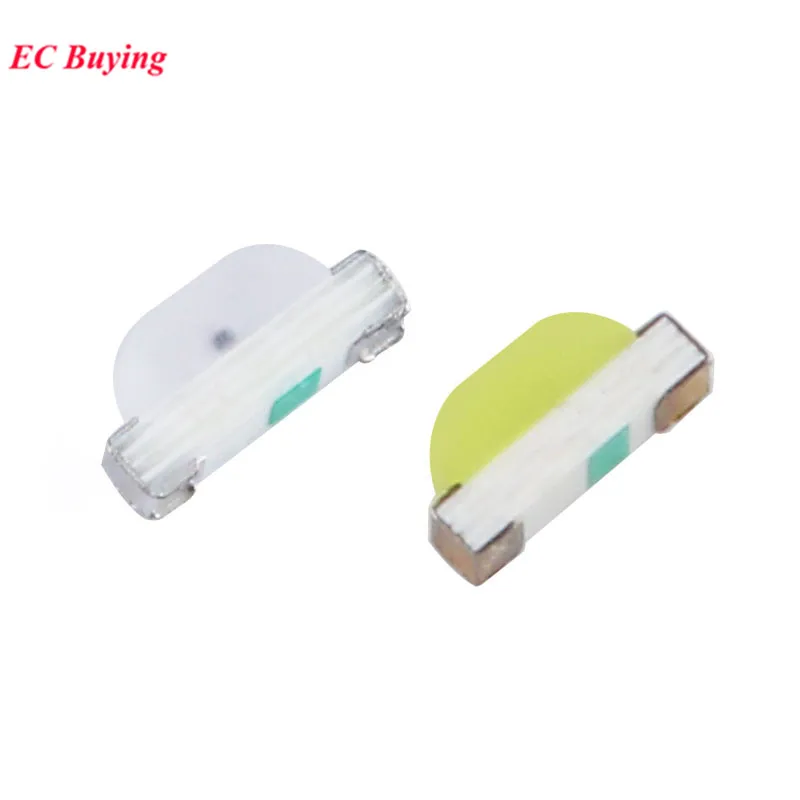 100pcs 1204 0602 0802 SMD LED Side-emitting Diode Yellow-green Emerald Green White Red Blue Yellow Orange Side Light Emitting