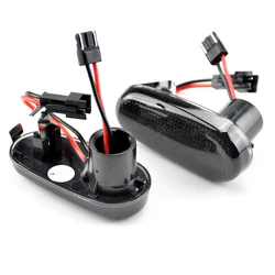 2Pcs For Alfa Romeo Mito 955 147 GT 937 Fiat Bravo 2 Dynamic LED Side Marker Lights Arrow Turn Signal Flashing Blinker Lamp
