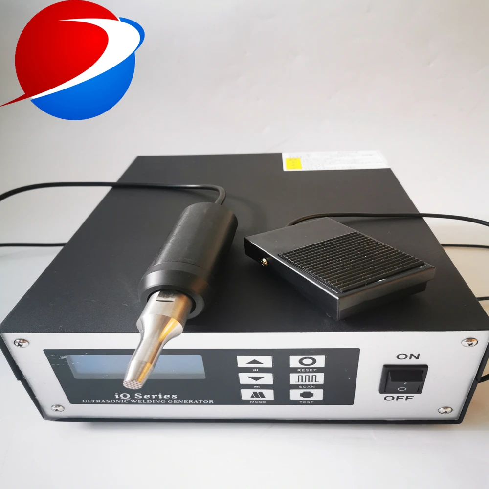 28khz or 35khz  Handheld ultrasonic Plastic Welder generator and transducer and foot control