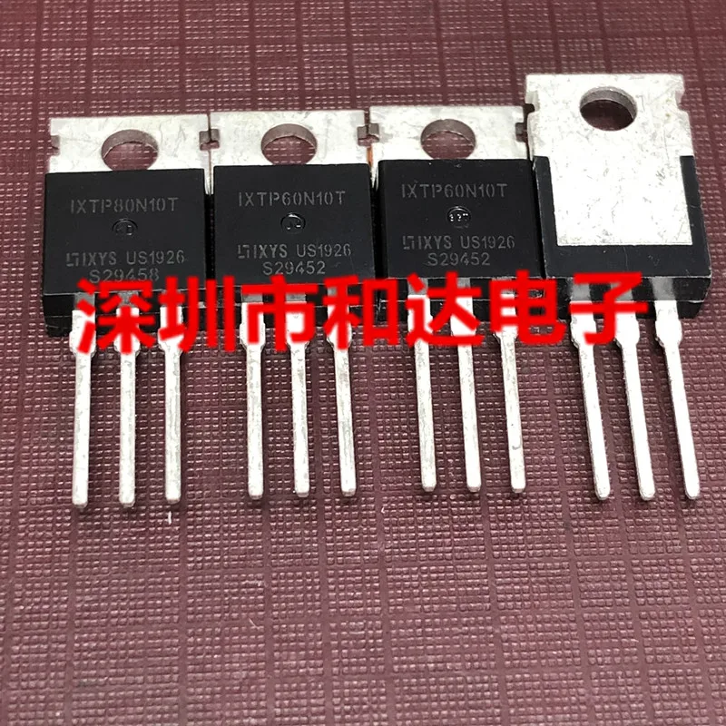 Original 5pcs/  IXTP80N10T IXTP60N10T  TO-220  