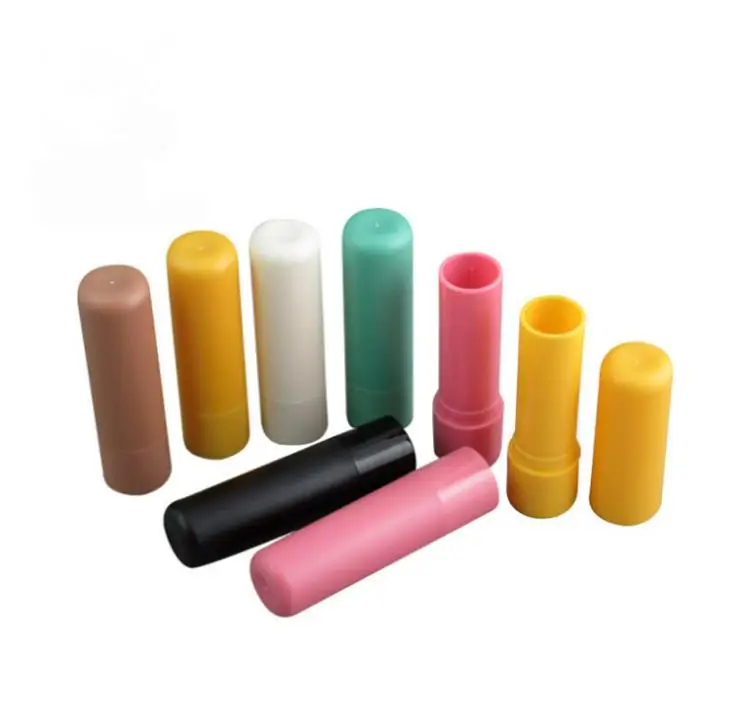 

2000pcs 4g Mini Empty Lip Balm Stick Tube, Lipstick Tube, Lip Balm Container with Caps SN90