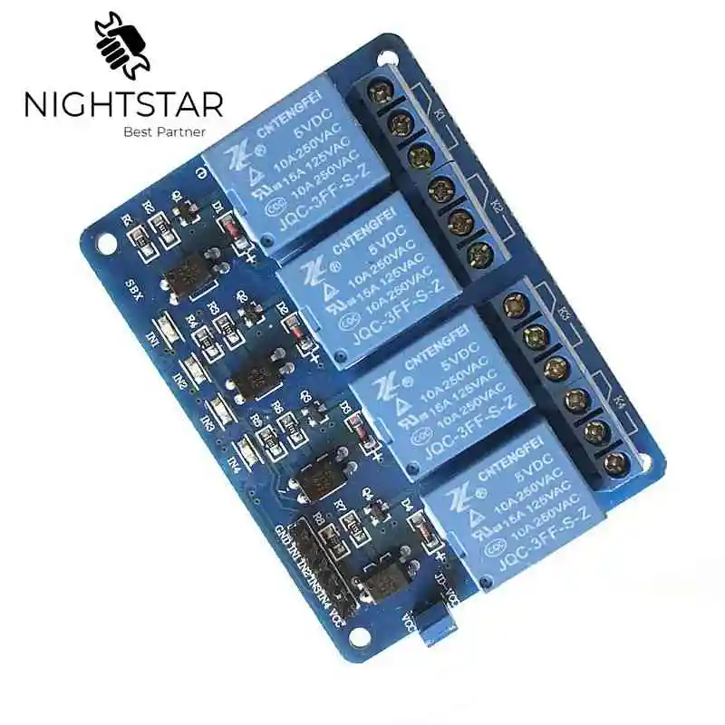 5V DC ESP8266 Four Channel Relay Module & ESP-01 WIFI Module for Smart Home Intelligent Furniture 4 Channel WIFI Relay Module