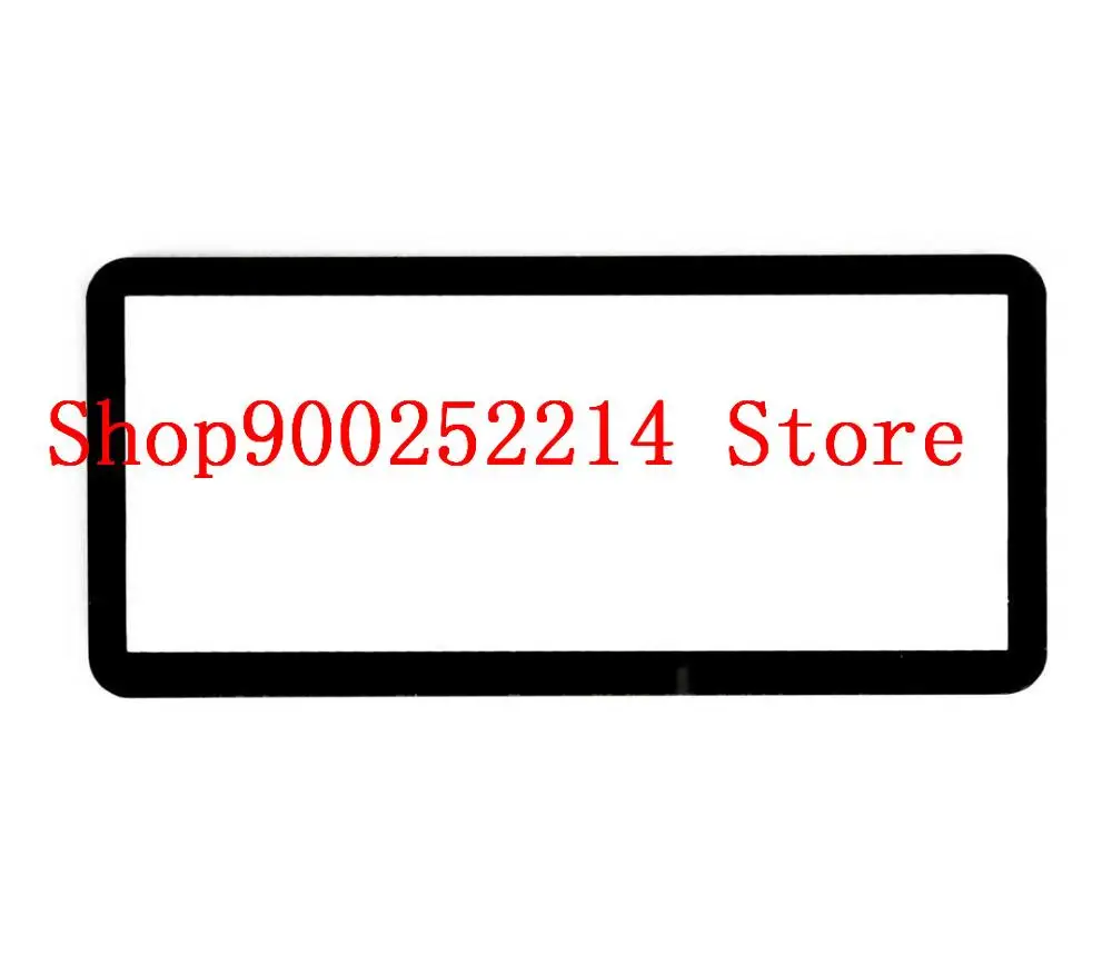 New Digital Camera Top Outer LCD Display Window Glass Cover (Acrylic)+TAPE For Canon FOR EOS 5D Mark III 5D3 Small screen