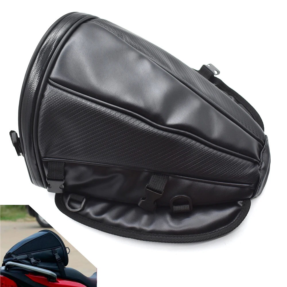 

Universal Motorcycle Tail Bag Seat Package For Triumph THRUXTON/BONNEVILLE T120/STREET TWIN SPEED TRIPLE R DAYTONA 675 R TT 600