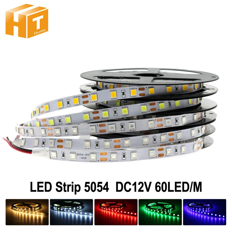 New arrived Brighter LED Strip 5054 DC12V Flexible LED Light & RGB LED Strip 5050, 5054 is the Upgrade of 5050.