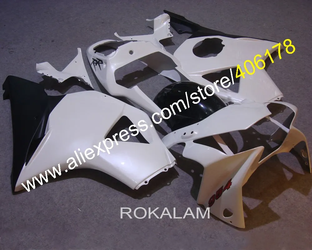 CBR900RR 954 02 03 ABS Fairing Set For Honda CBR954RR 2002 2003 White Motorcycle Fairing Kit (Injection Molding)