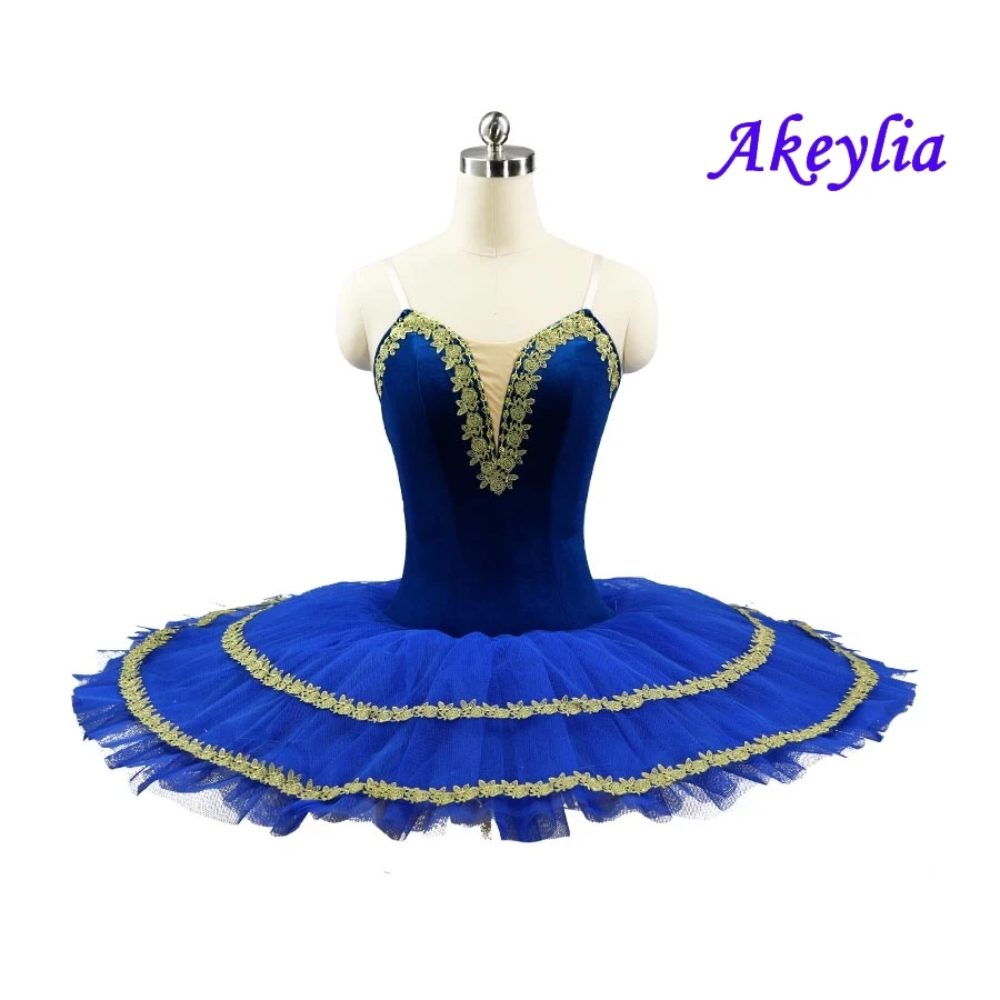 Pre-professional ballet tutu Royal blue child pancake patter tutu adult women ballerina party ballet mujer costumes kids girls