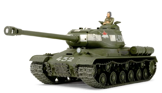 Tamiya 32571 1/48 Russischer schwerer Panzer JS-2 Modell 1944 CHKZ Militär Hobby Spielzeug Kunststoff Modellbau Bausatz Junge Kind Geschenk