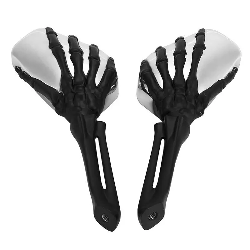 4 Colors Motorcycle Claw Skull Skeleton Hand Rear Side Mirrors For Suzuki Intruder Volusia VS VL 700 750 800 1400 1500 Chopper