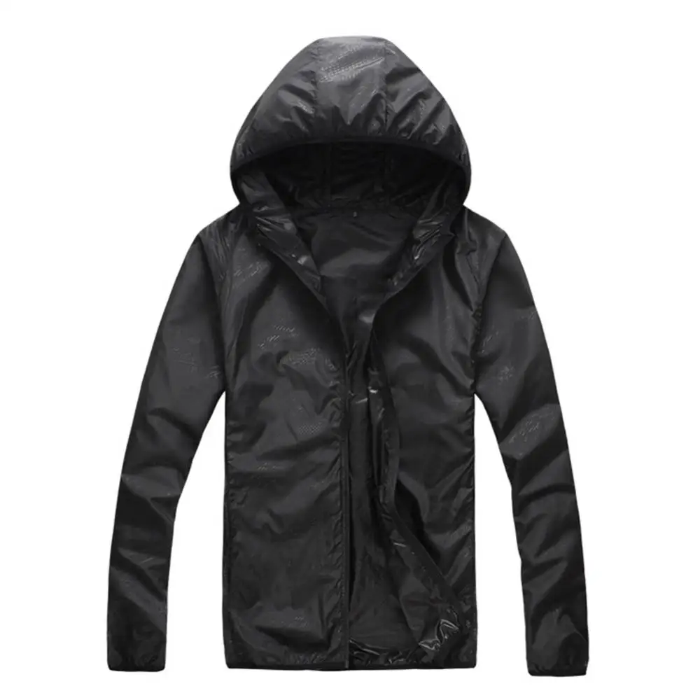 Women Men Jackets Summer UV Long Sleeve Windproof Sun Hooded Coat Fishing Jacket Windbreaker