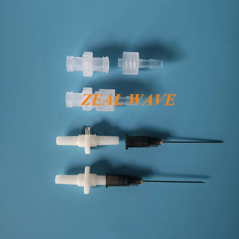 Double Male Luer Connector Double Female Luer Connector Drug Guide Butt Plastic PP Syringe Connection Thread Conversion Straight