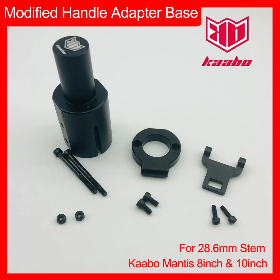 Mantis Steering Handle Adapter Set Stem Modification Base Upgraded Part Pole Hook for Kaabo Mantis 10inch Pro Electric Scooter