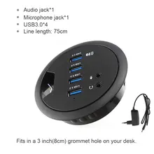 USB 3.0 Desk Hub with Multiple Ports and Power #5