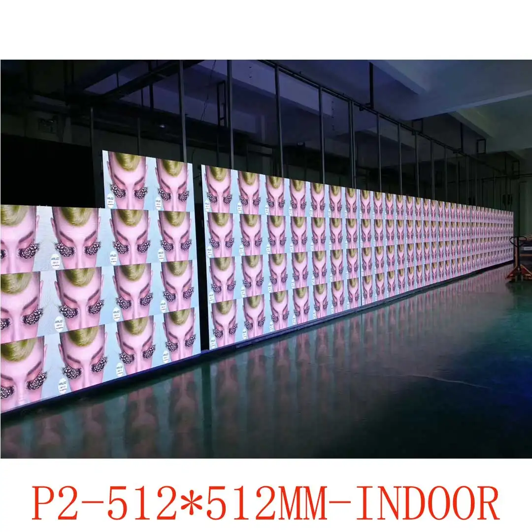 Full Color Indoor Rental LED Display P2 LED Screen Aluminium Die Casting Box for stadge screen