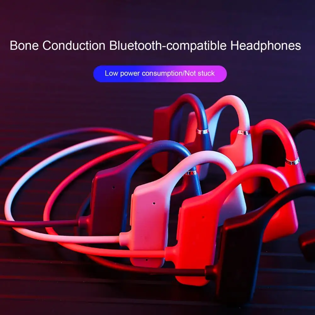 Super Sound Quality Compact Lightweight Durable Bluetooth-compatible 5.1 Headsets for Jogging