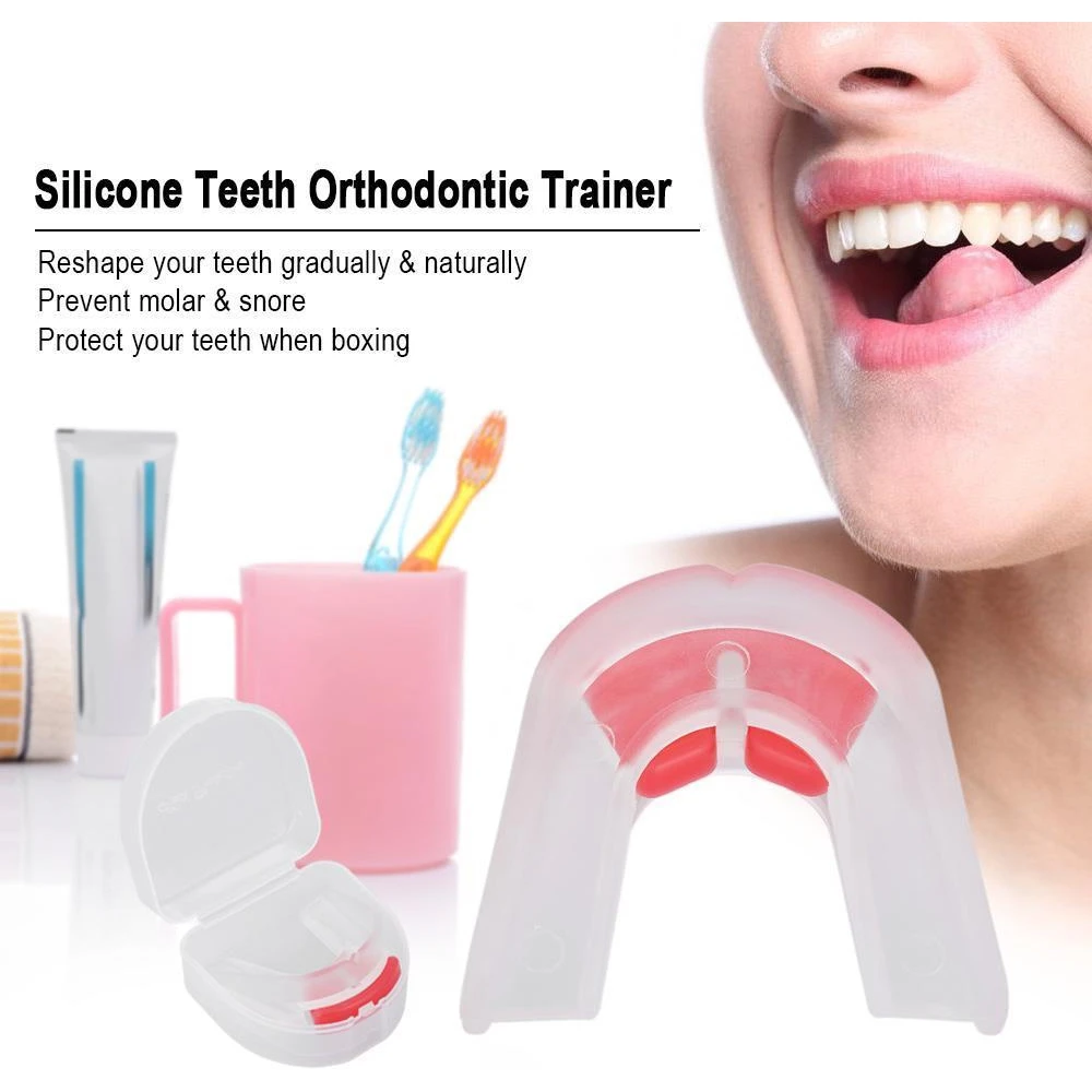 1pc Dental Clinic Silicone Teeth Orthodontic Trainer Deatal Tooth Alignment Appliance