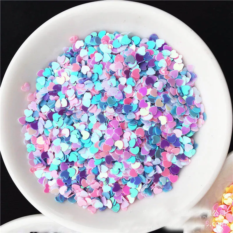 3mmlove nail art sequins peach heart nail patch jewelry accessories sequins clothing accessories wedding throwing confetti jj304