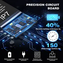 Original iPhone Battery for 4-8 Plus, XR, XS with Tools Kit #4