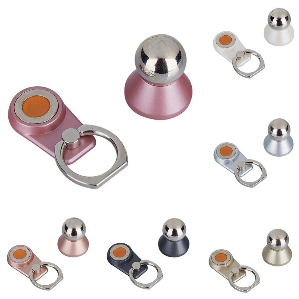 Supporto universale a 360 gradi supporto per anello da dito per telefono con sfera magnetica supporto per auto supporto per telefono accessori