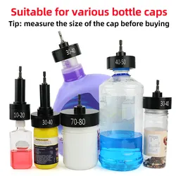 HIFESON 10-80mm Bottle Cap Press Opener Adjustable Screw Capping Easy Open Gadget Useful Bottle Openers Tool Accessories