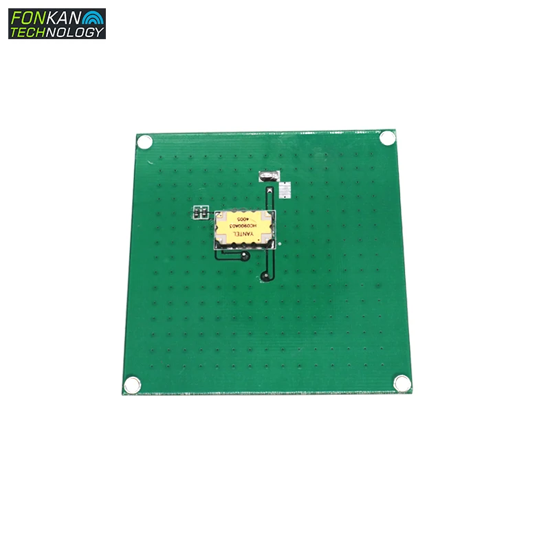 915MHz 4dBi Small UHF RFID Ceramic Antenna 60*60mm PCB size 70*70mm with 10-15cm cable SMA MMCX IPEX TNC connector for reader