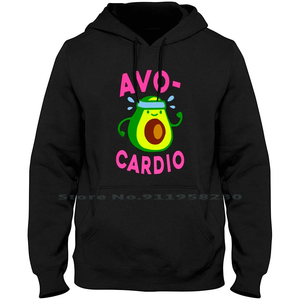 Gym Avocardio Hoodie Sweater 6XL Big Size Cotton Building Loading Fitness Builder Sports Muscle Cardio Sport Port Card Out Gym