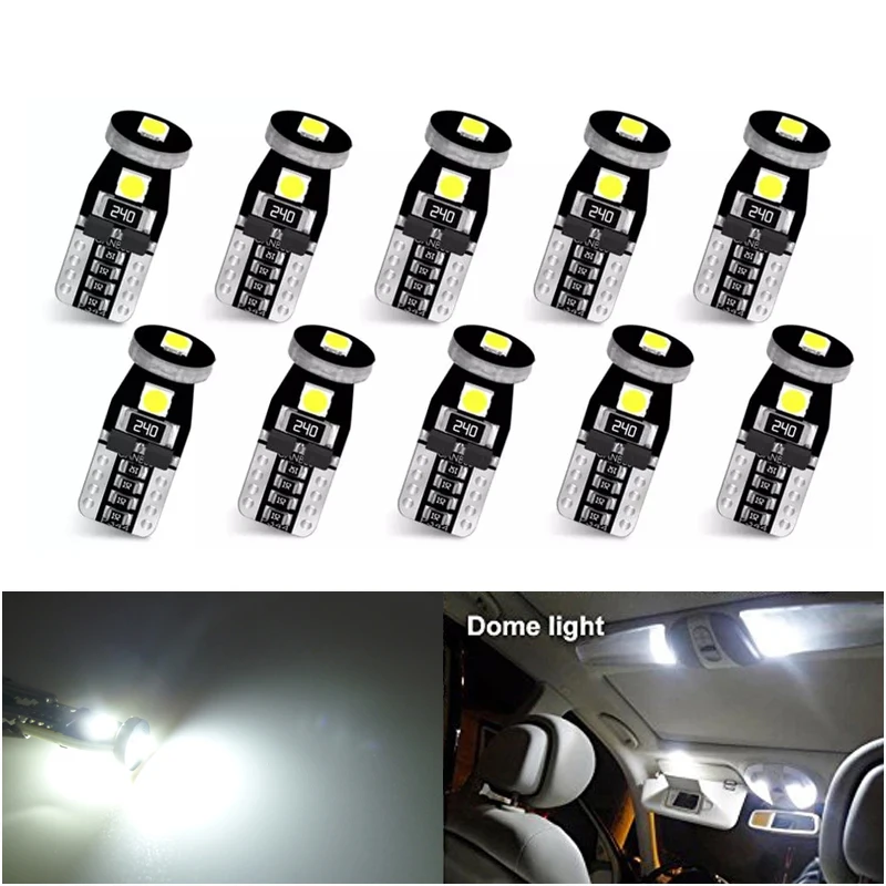 10X W5W T10 Led Can… - image