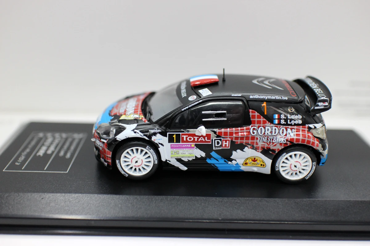 Diecast Club 1/43 Scale CitrRoen DS3 WRC 2013 Rally Racing Cars Model for collection gift