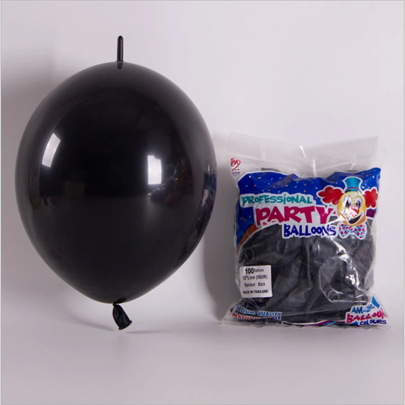 كبير 12 بوصة ذيل بالون الذكرى الزفاف عيد ميلاد لوازم الديكور بار KTV الفتيان والفتيات 10 قطعة #5